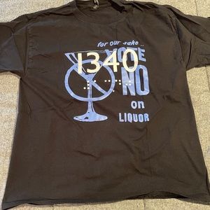 Vintage Prohibition shirt size medium